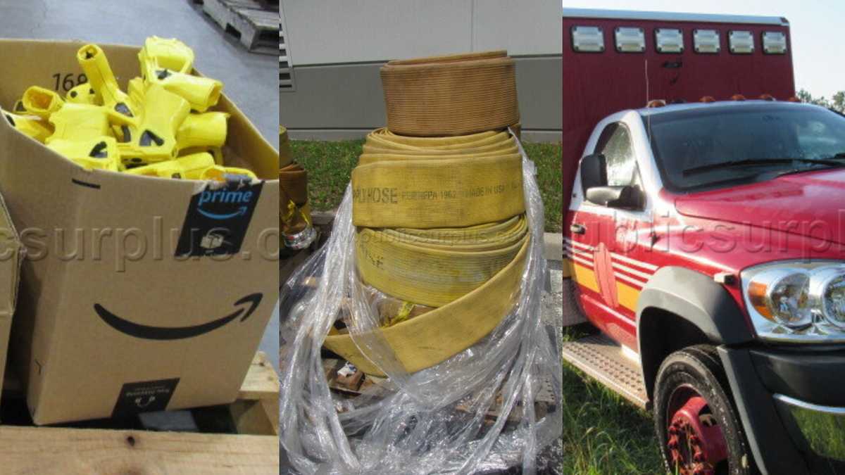 Tasers, ambulances, more: Check out Orange County's surplus auction