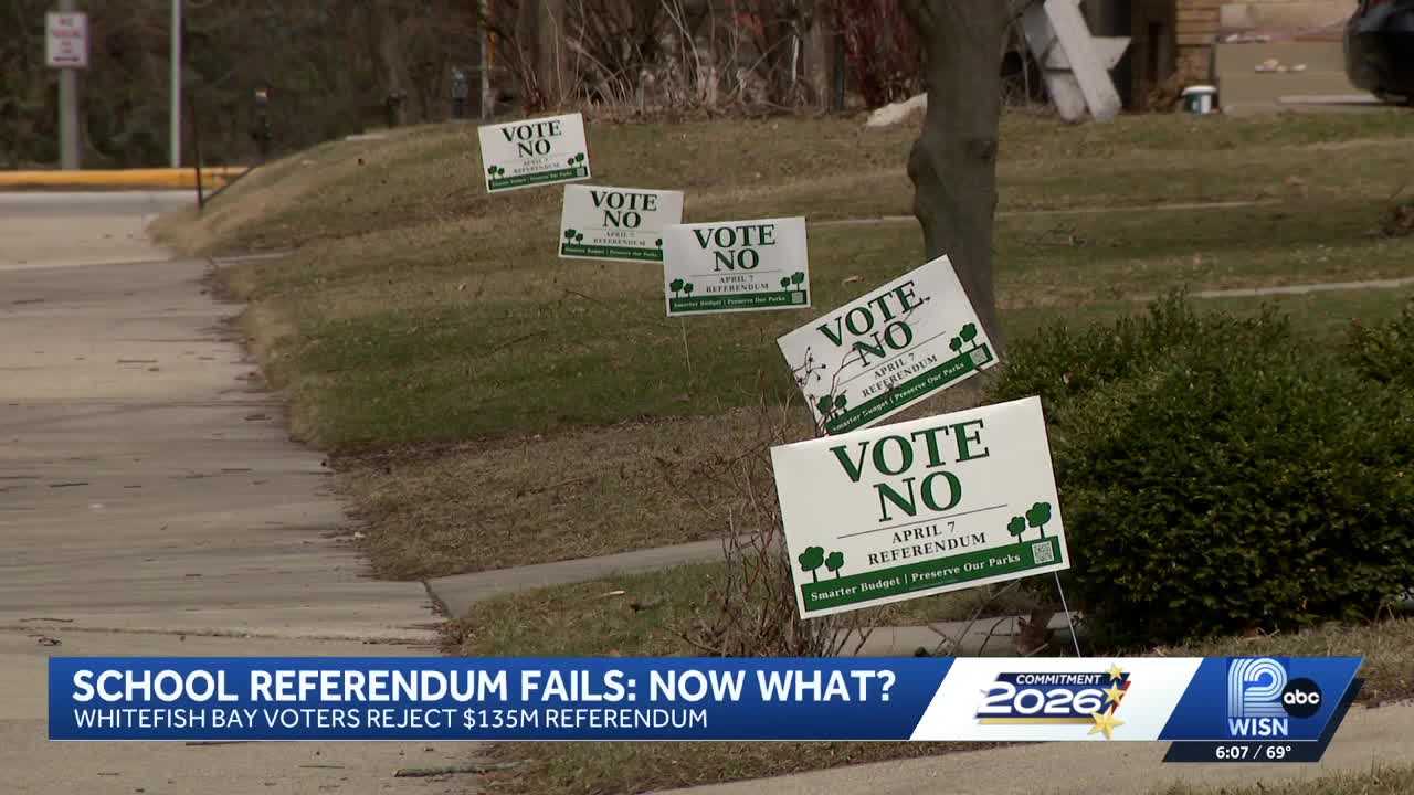 Whitefish Bay school referendum fails by 302 votes