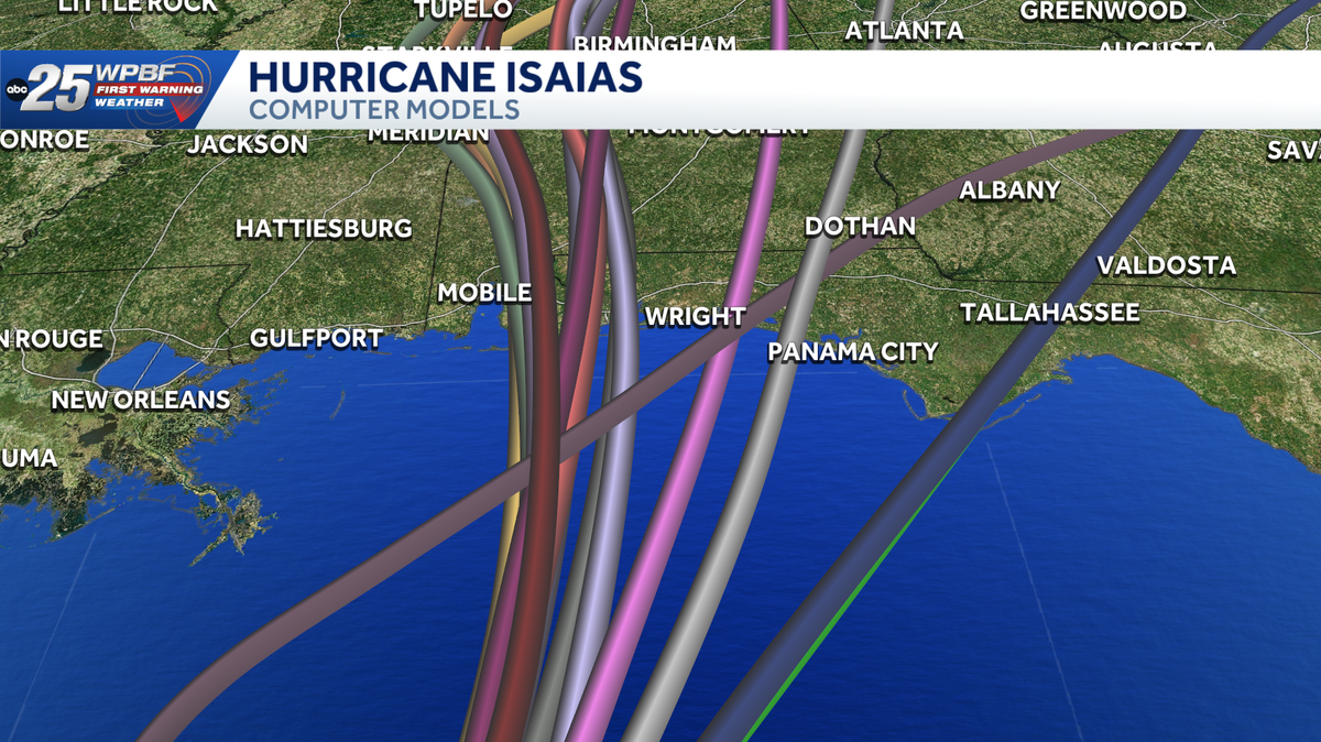 Pc Post Map Tracking Isaias: Computer models and maps - WPBF