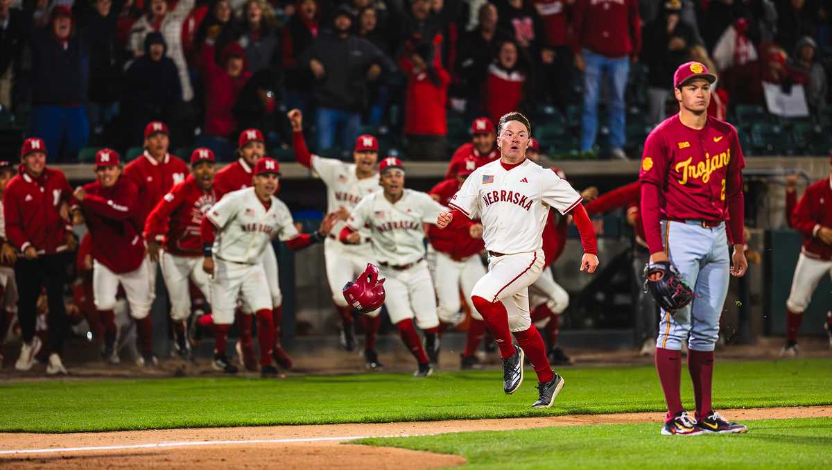 Nebraska baseball upsets No. 12 USC to win weekend series