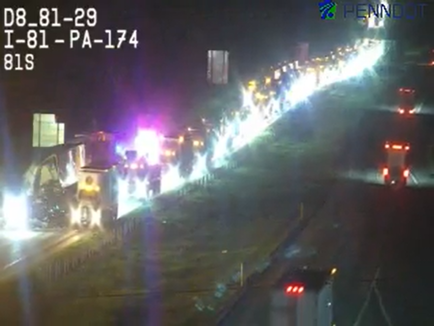 1 injured after 3 tractor-trailers collide on I-81 in Cumberland County ...