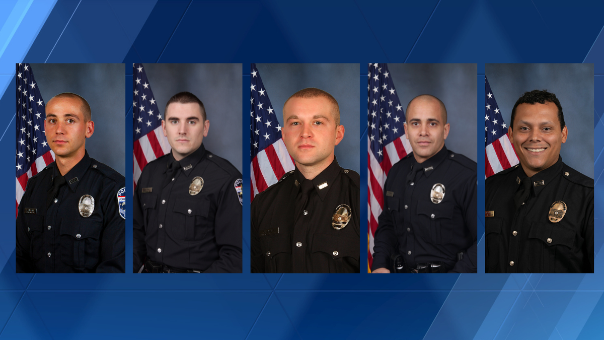 LMPD identifies 5 officers involved in shootout with homicide suspect ...