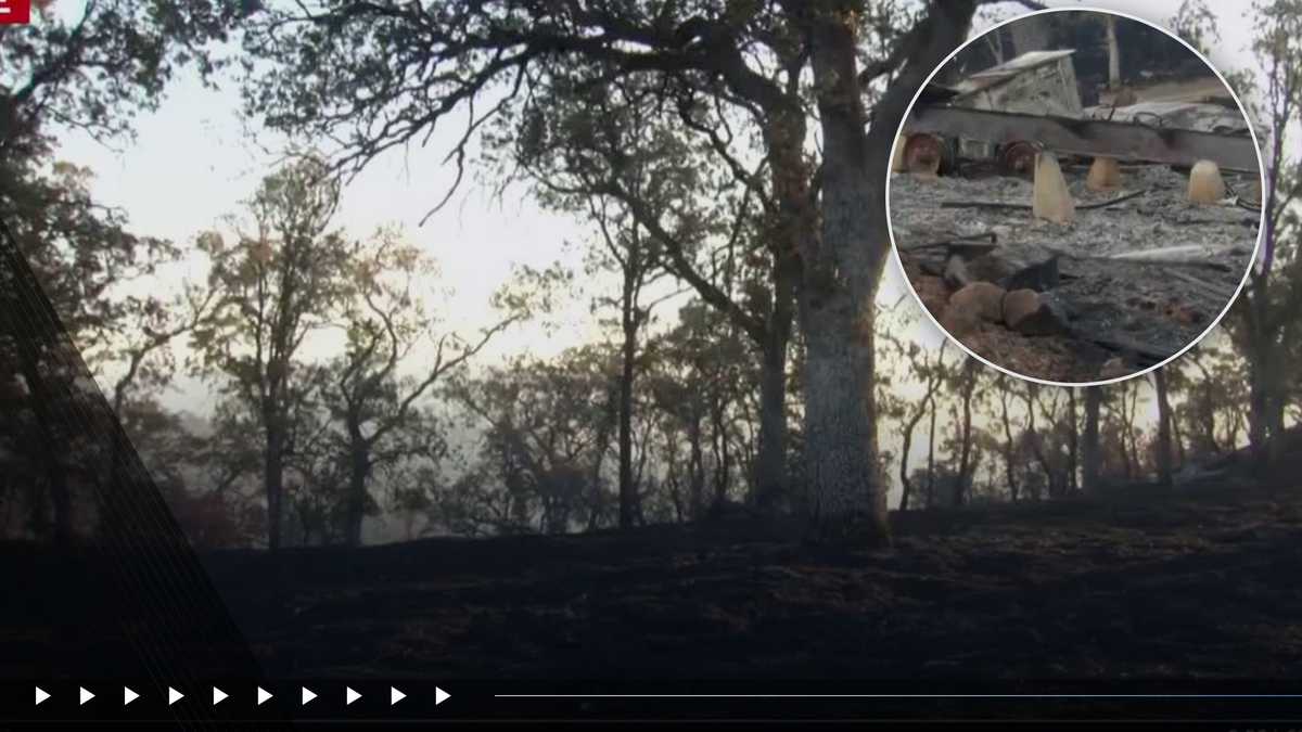 Gann Fire updates: 7 structures destroyed and 1 firefighter injured in Calaveras County wildfire - KCRA