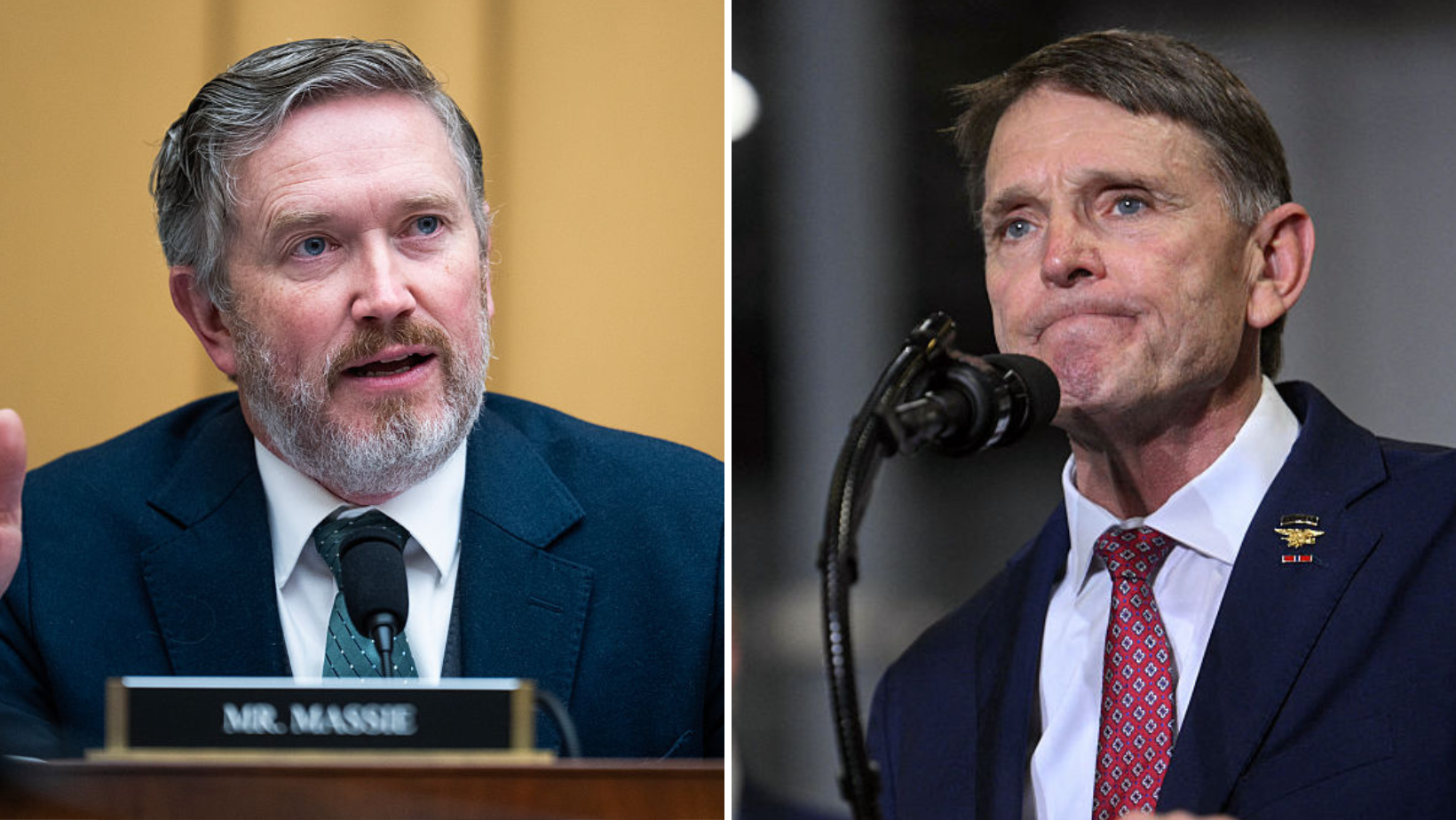 Final polls taken before Kentucky's primary election show deadlocked race between Massie, Gallrein