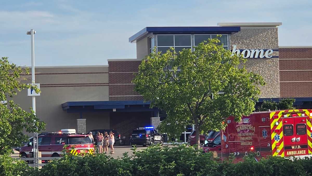 Large police presence at Waukesha Meijer