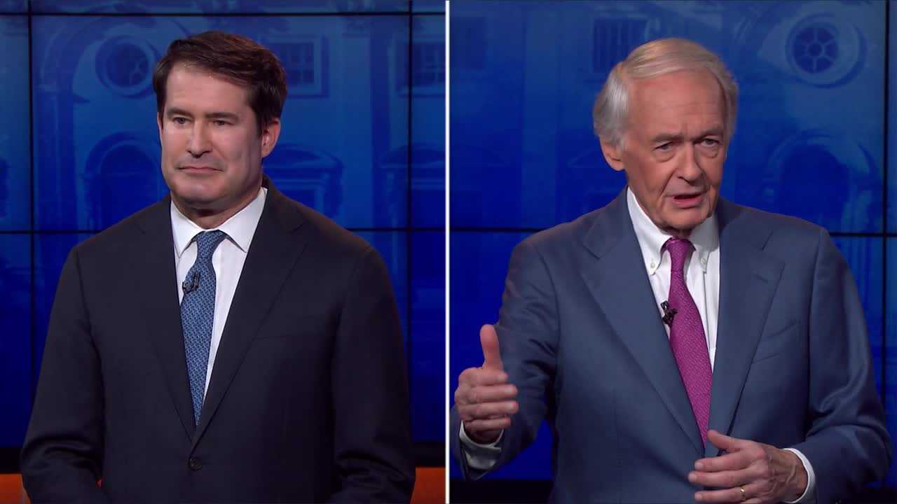 Rep . Moulton , Sen . Markey debate age and the future of Democrats