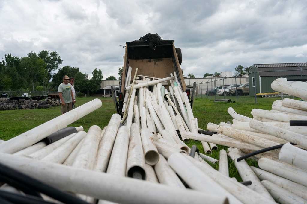 Two years after Hurricane Helene, rivers in North Carolina still are littered with debris