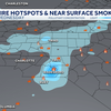 Living with asthma? Tracking wildfire smoke plumes in the Carolinas and Virginia through Thursday