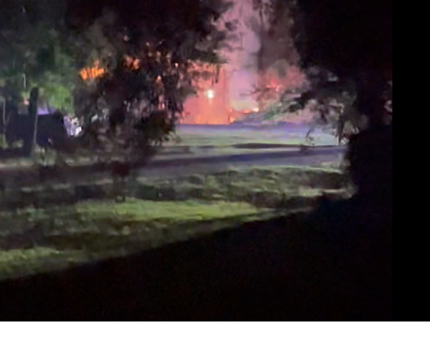 Blaze erupts at Spartanburg County mobile home overnight