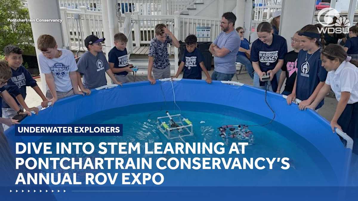 Pontchartrain Conservancy hosts underwater robotics expo this week