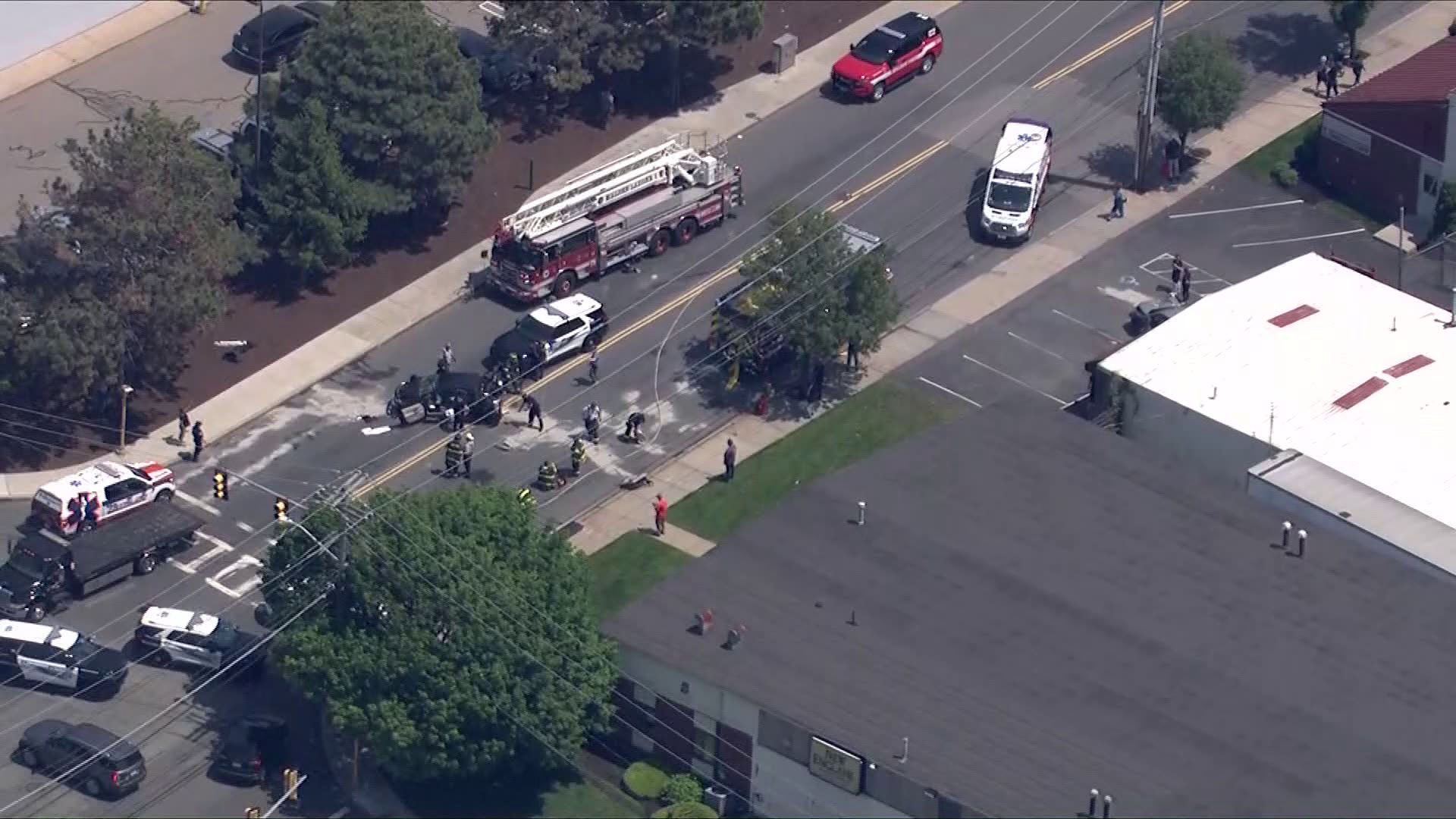 2 injured in crash that sent vehicle into Mass. coffee shop