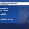 The National Weather Service confirms a tornado touched down near Hammond