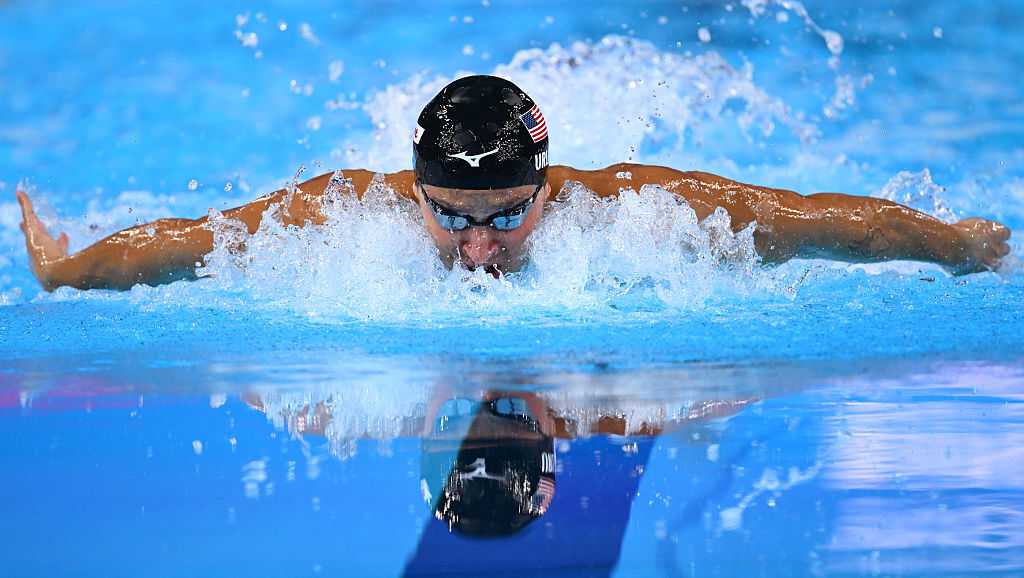 Olympic swimmers Luca Urlando, Torri Huske take the pool in Sacramento at TYR Pro Swim Series