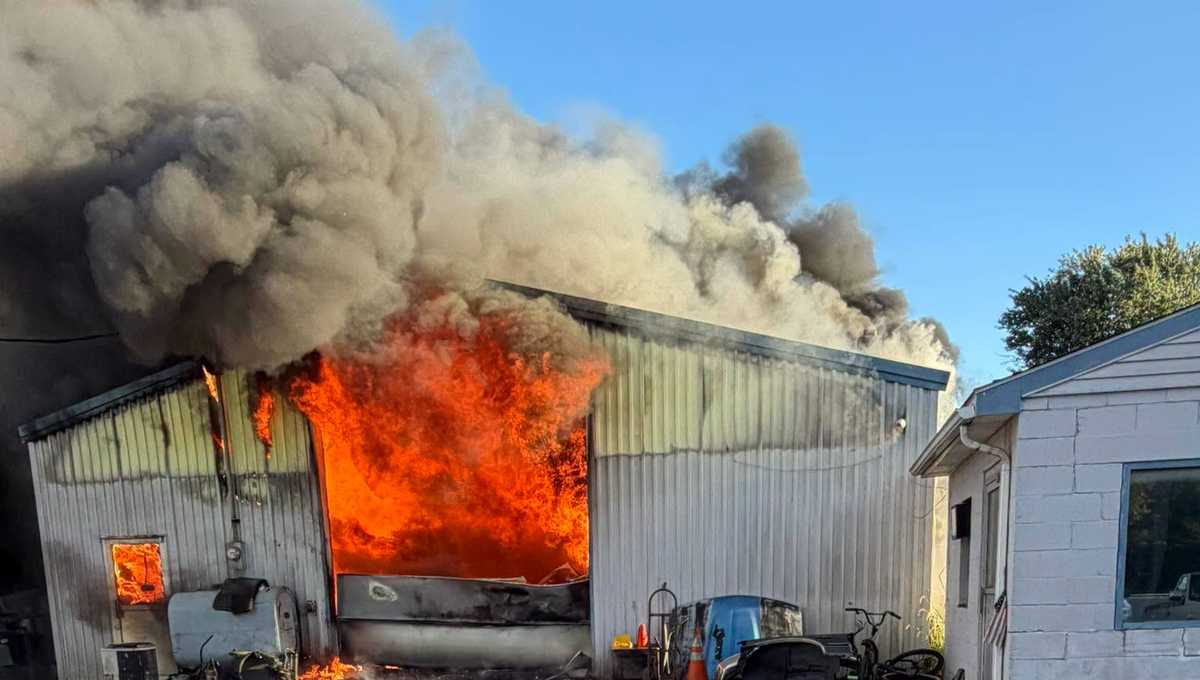 'A total loss': Crews battle 2-alarm fire in Fairview Township - WGAL