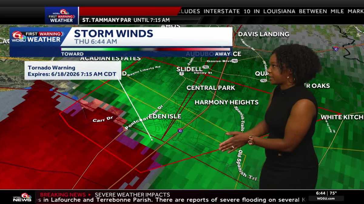 National Weather Service now confirms eight tornadoes June 18th