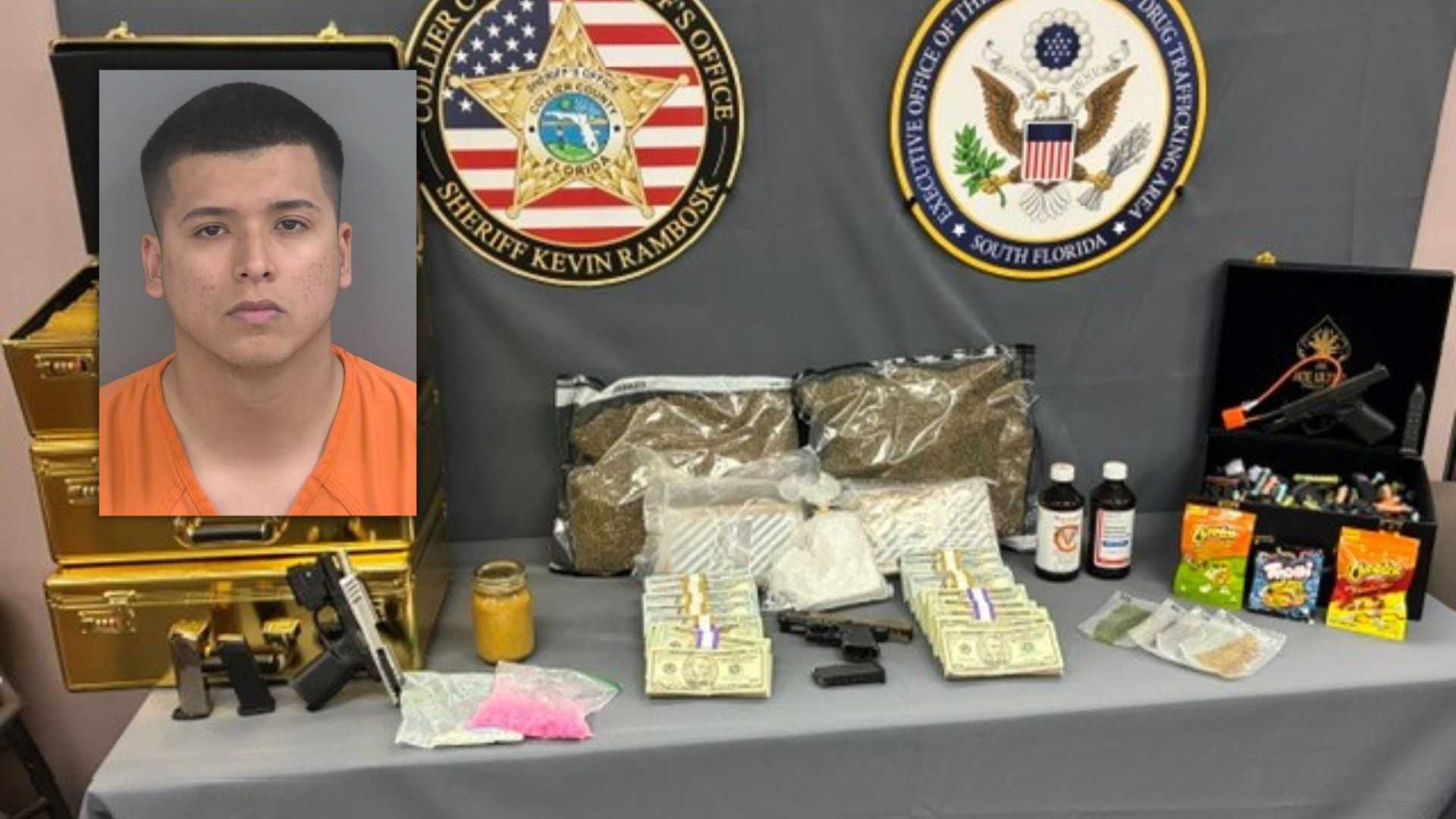 Naples man tied to suspected 'one-stop shop' drug-trafficking operation out of storage unit