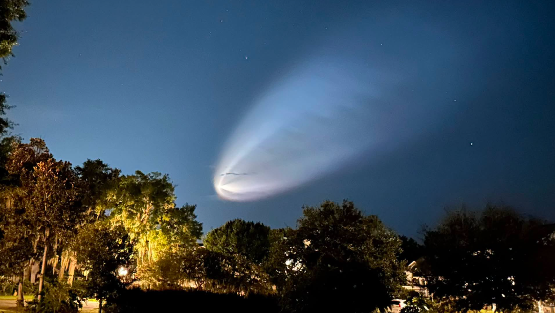 SpaceX launch lights up skies over Southeast Georgia, South Carolina Lowcountry