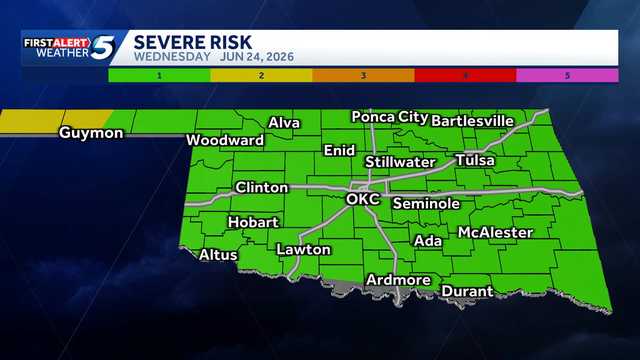 TIMELINE: Scattered storms with severe weather threat Wednesday, tornado risk returns Thursday