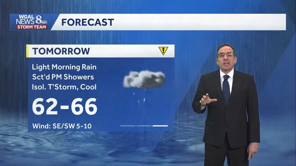 Morning Rain To Afternoon Showers, Storms Saturday; More Showers Sunday