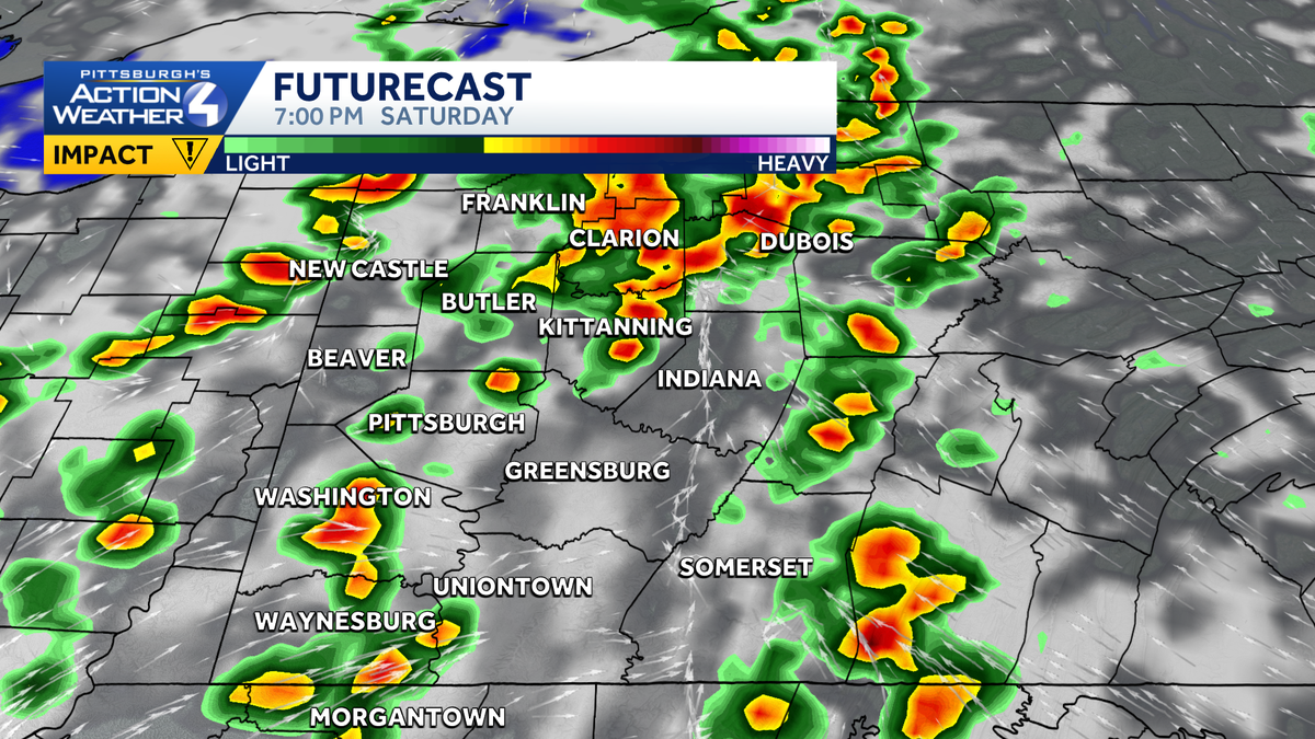 Severe Thunderstorm Watch issued for Western Pa. Saturday