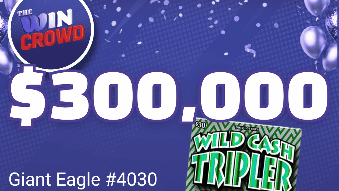 Ohio man turns $30 scratch-off into $300,000 prize