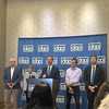 Democratic governors join Beshear in Louisville with GOP convention underway