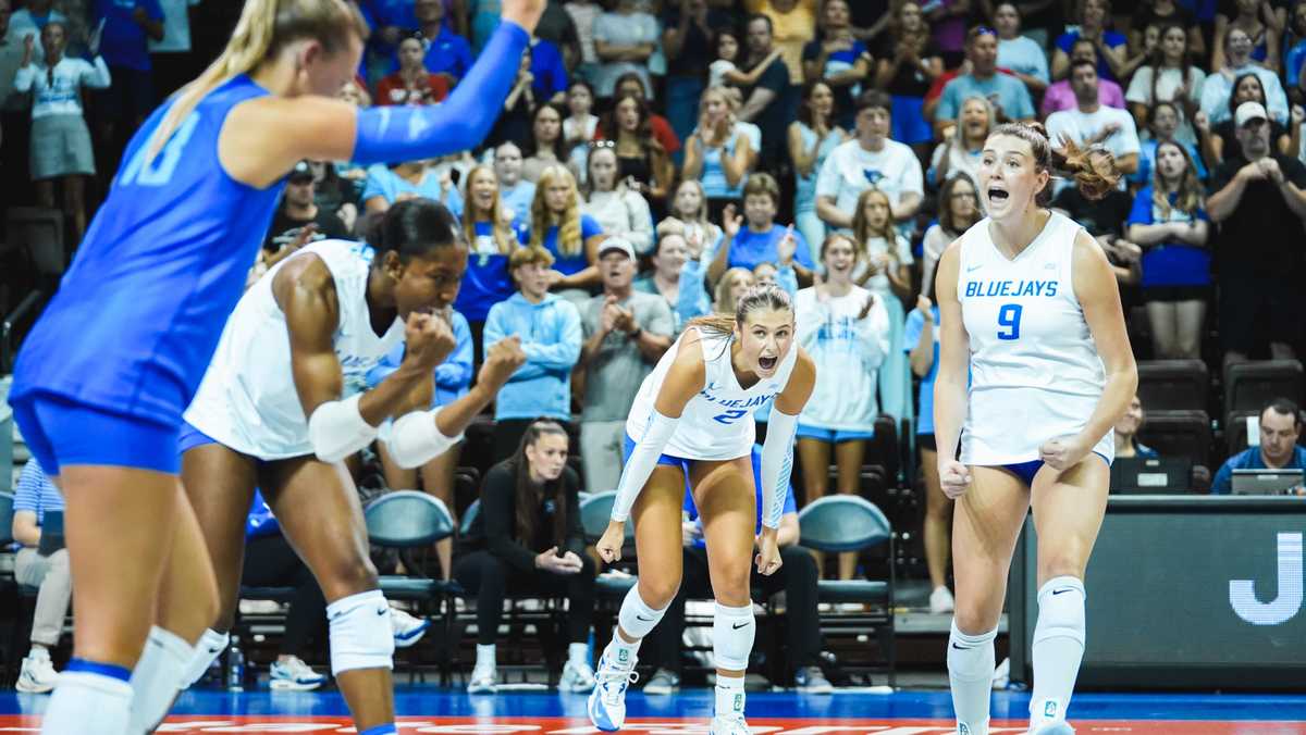 Creighton volleyball falls to Marquette in five sets - KETV