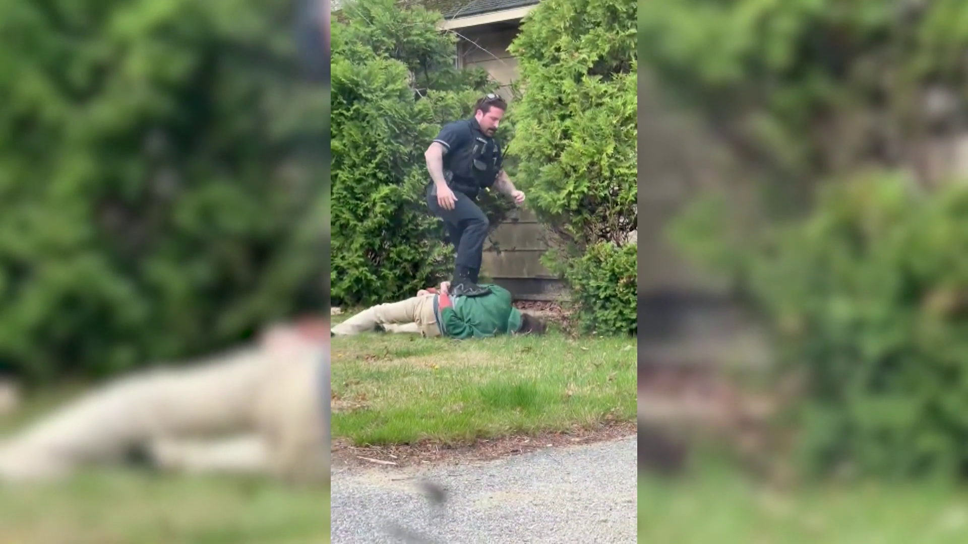 NH police officer on administrative leave after cellphone video taken of him arresting man