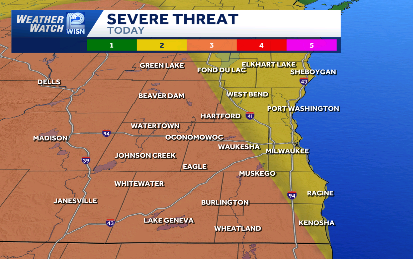 Live Updates: SE Wisconsin Severe Weather for April 17 - WISN