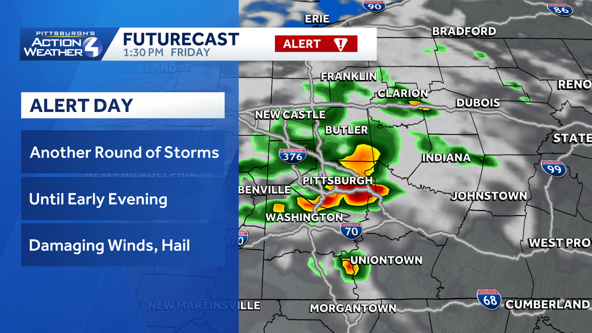 Flash flood warnings issued across Western Pennsylvania