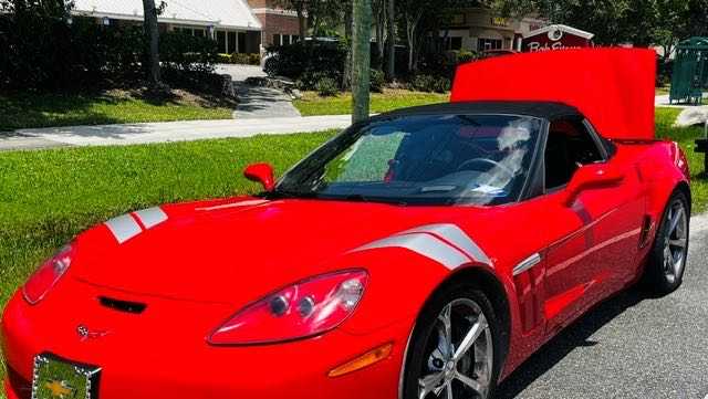 Corvette seized after traffic stop reveals drugs and firearm