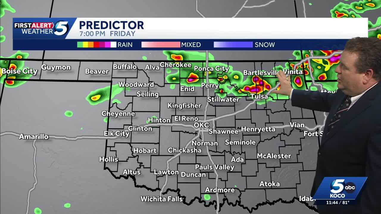 Severe storms leave thousands of Oklahomans without power - KOCO