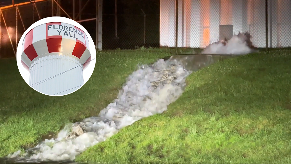 Water Tower From Rango Fall 'Florence Y'all' water tower undamaged after losing power during storms ...
