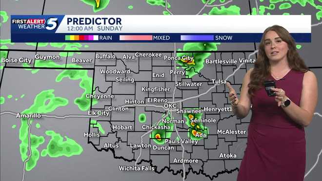Oklahoma Storm Risk May 9, 2026