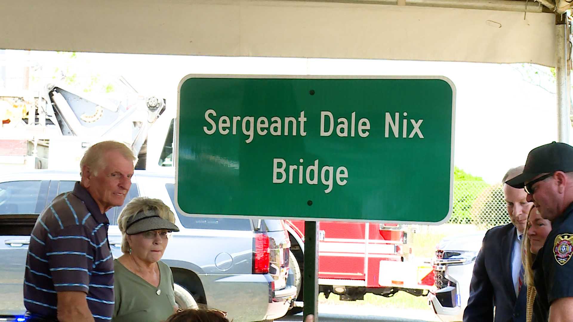 NCDOT dedicates bridge in honor of Sgt. Dale Nix