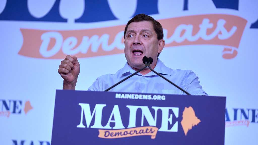 Maine Democratic delegates choose Troy Jackson as new nominee to face US Sen. Susan Collins