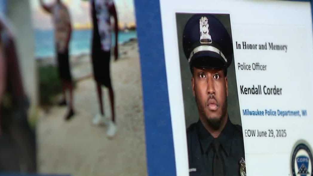 Milwaukee Officer Kendall Corder honored at National Police Memorial during Police Week