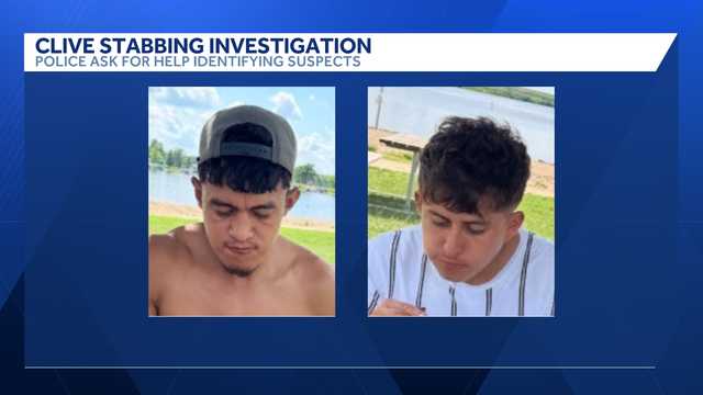 Clive Police searching for stabbing suspects