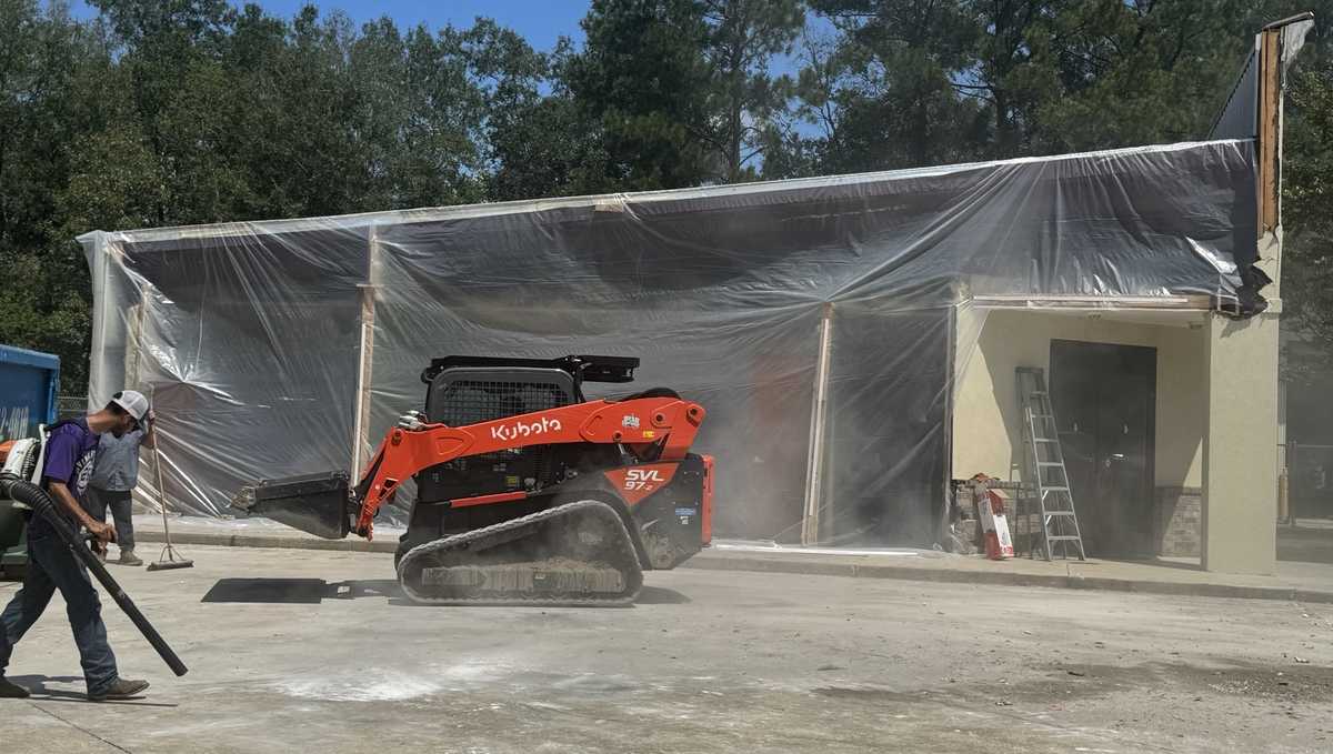 Rebuilding begins for Hammond business damaged by tornado