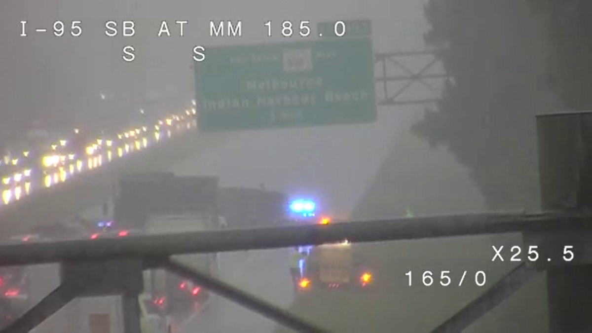 3 injured after ambulance overturn on I-95 near Melbourne