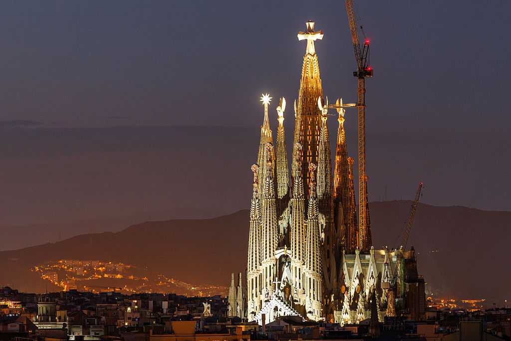 koco.com - Christopher Lamb, CNN - After 144 years of construction, Spain's Sagrada Familia spire is inaugurated
