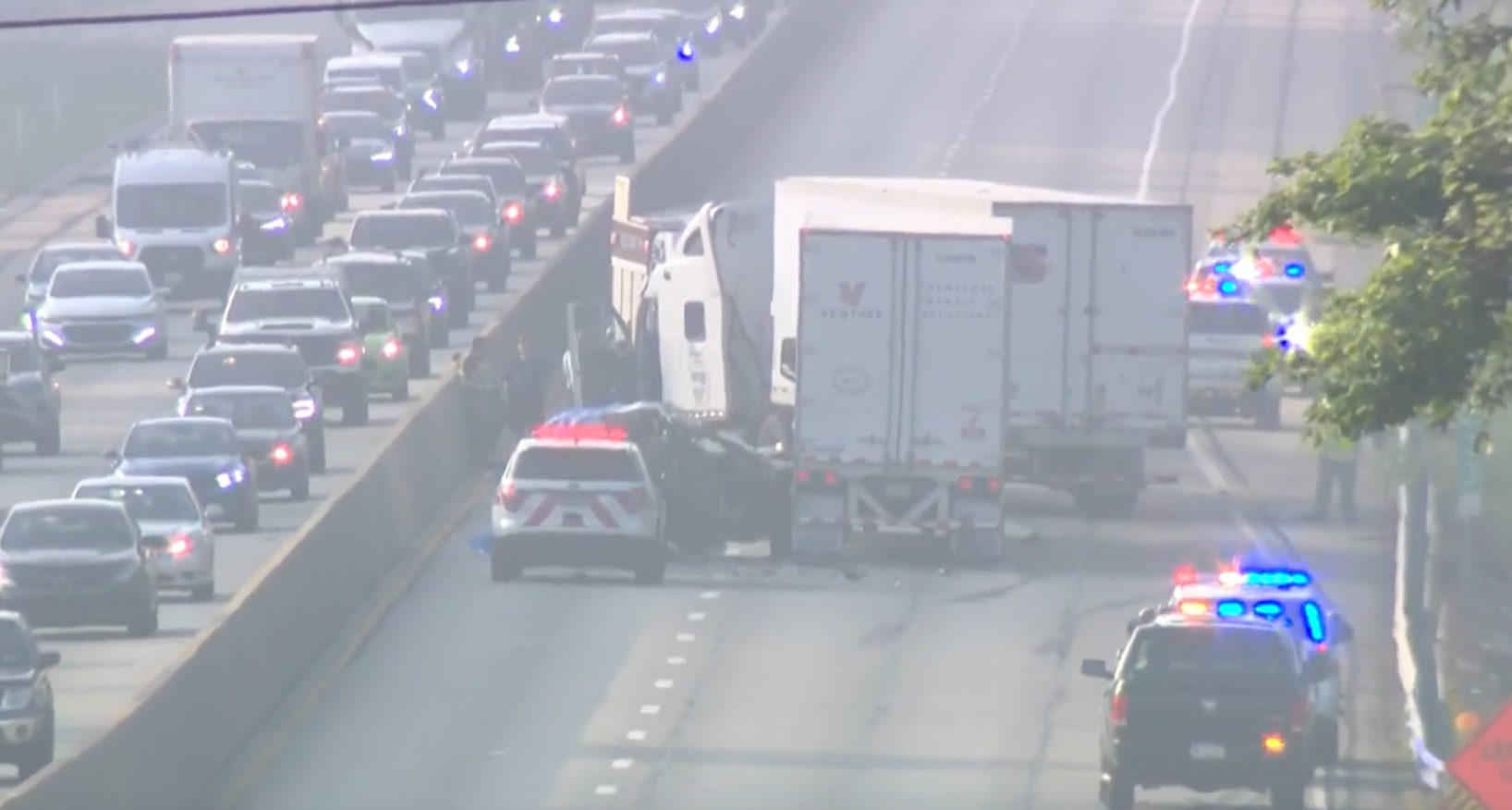 York County coroner IDs Pa. pickup truck driver killed in I-83 crash - WGAL