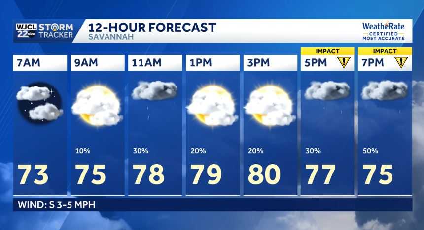 Localized flooding a concern the next few days across Coastal Georgia ...