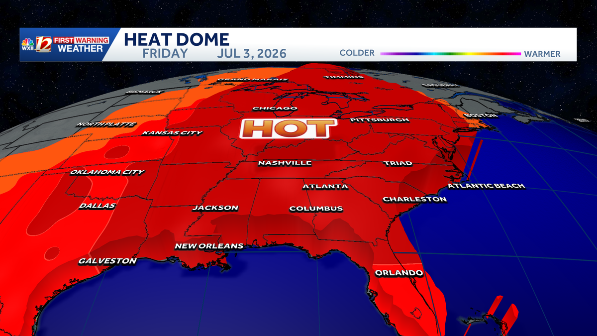 Heat ramping up in North Carolina into next week | How hot is too hot before it harms our health?
