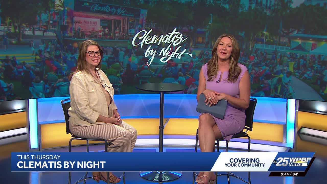 Enjoy the WPBF Waterfront: Clematis by Night
