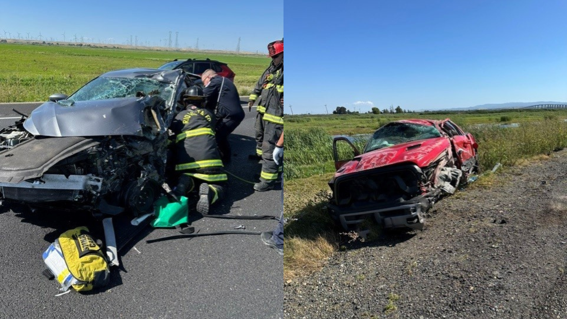 2 injured in crash in Sacramento County, CHP says