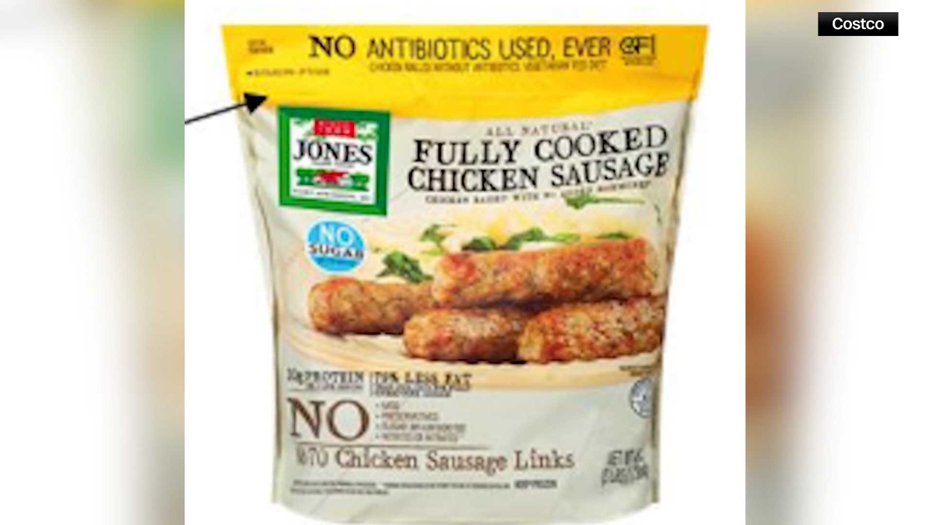 Chicken sausage sold at Costco recalled because some packages may contain pork