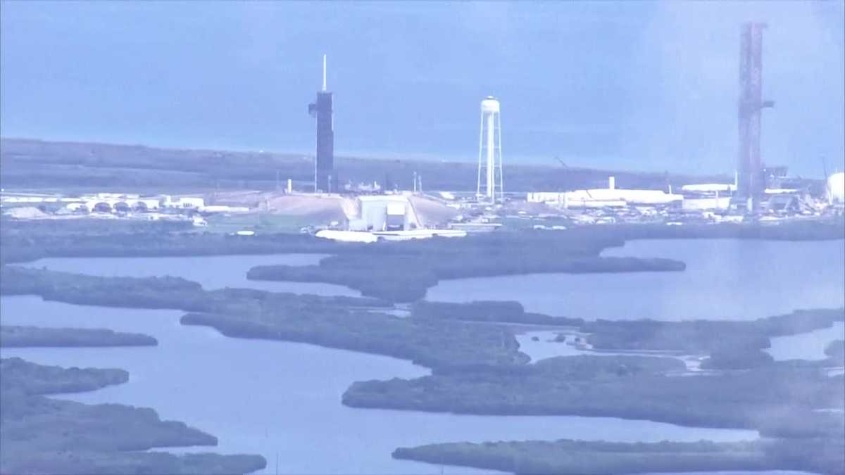Blue Origin rocket explosion: Aerial views show launchpad, aftermath