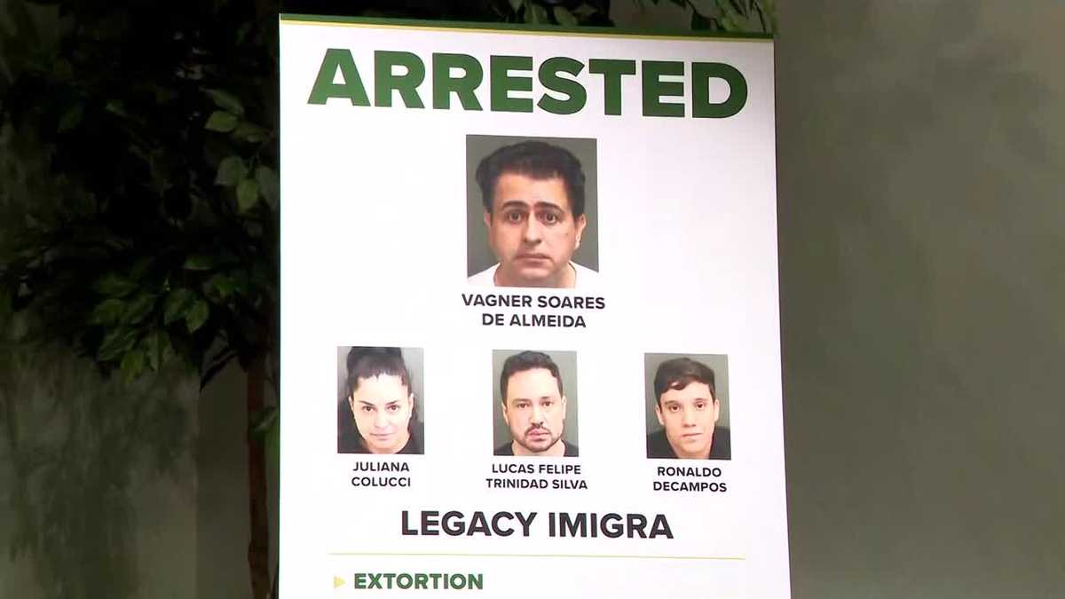 4 arrested for allegedly running fake immigration law office in Orange County, sheriff says