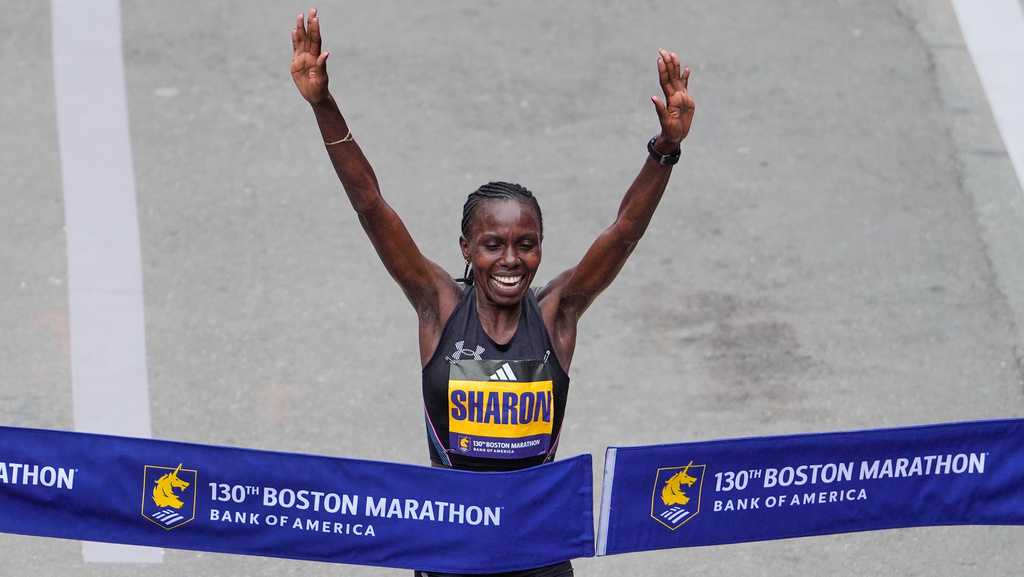 Runners defend titles in Kenya's Boston Marathon sweep; Korir shatters course record